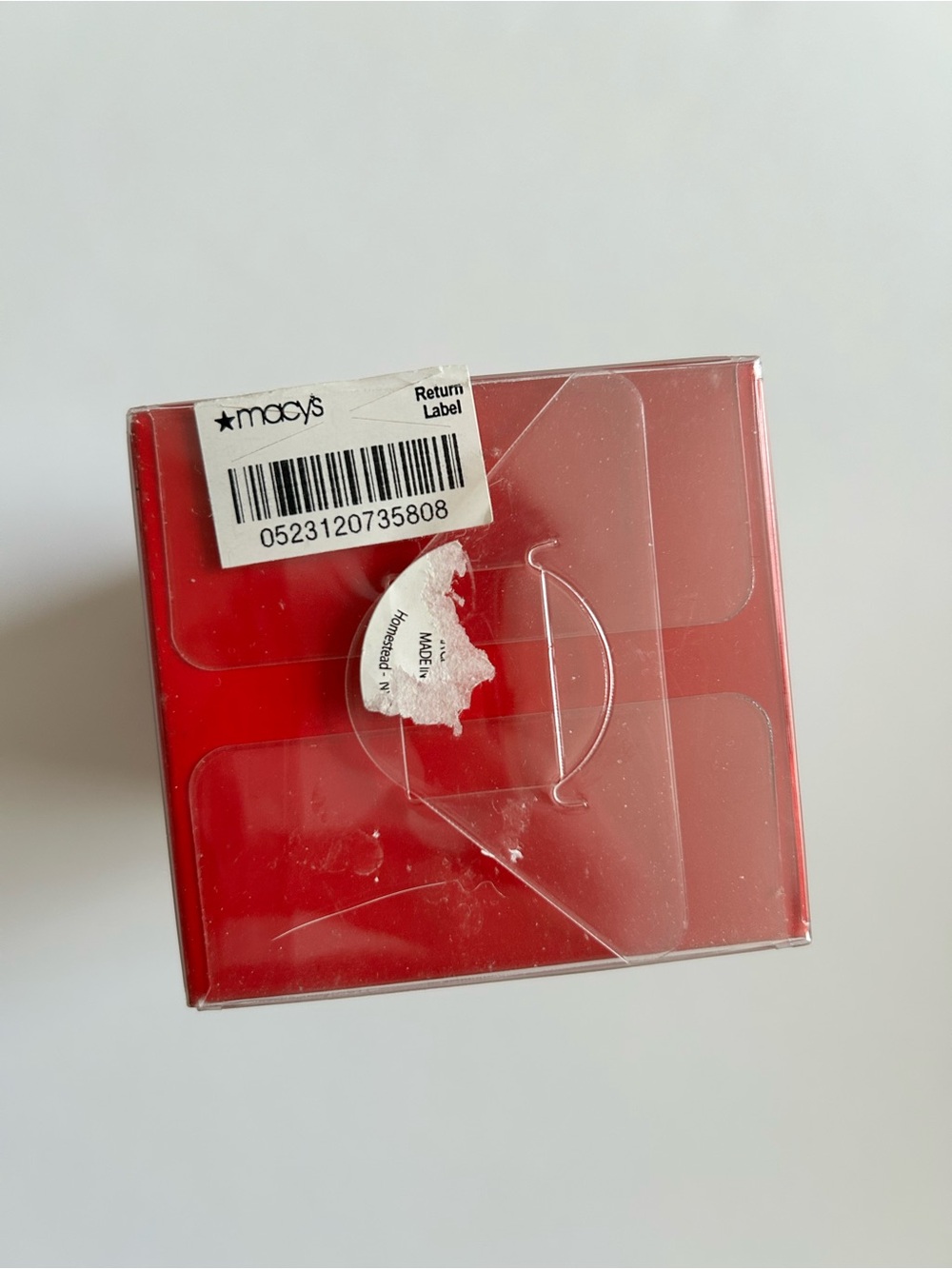 Yes Virginia Santa Glass Ornament Macy's Girl 2013 New In Box - Picture 5 of 5